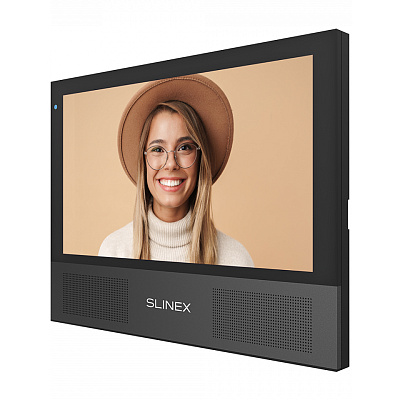 картинка Slinex Sonik-7 AI цвет черный. 7" AHD Видеодомофон с переадресацией и AI Human Detection от компании Intant
